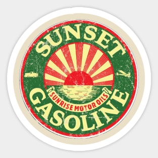 Sunset Oil and Gas Sticker